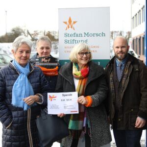 Kath. Frauengemeinschaft Büschfeld spendet 500 Euro für die Leukämiehilfe.